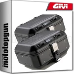 Trekker Dolomiti Black Side Cases 60 Lt Givi Honda Xl 1000V Varadero 2000. Fixed Price $1091.31.