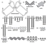 Givi PLO6425CAM Luggage Rack Kit For Monokey Trekker Outback, Triumph Tiger 900. Fixed Price $322.48.