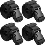 80" Long Utility Luggage Straps With Buckle Adjustable (black (4-PACK), 1.5" Wid. Fixed Price $20.26.