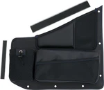 Show Chrome Passenger Console Organizer Black/blue Stitching #H44-7PBLU Polaris. Fixed Price $96.38.