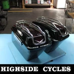 1437 04 Harley-davidson Left Right Saddlebag Flh Touring. Fixed Price $300.00.