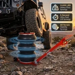 5T Triple Bag Air Jack 11000LBS Pneumatic Lift Rapid For Suv Off-road 15.5". Fixed Price $181.45.