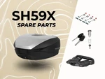 Shad SH59X Top Box Spare Parts Motorcycle Replacement Luggage Keys Locks Straps. Fixed Price $167.90.