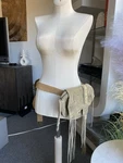 Vtg All Saints Suede Fringe Chepi Belt Bag Free People Western Festival Biker. Fixed Price $250.00.