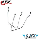 Drag Specialties DS-110851 Chrome Saddlebag Support Brackets Fxr 82-00. Fixed Price $95.74.