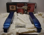 Harley Saddlebag Filler Strip Kit Chopper Blue Flht/ Flhr 45898-06BPO H1. Fixed Price $250.00.
