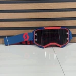Scott Fury Moto Goggle Roll Offs Red / Blue - Smoke Lens. Fixed Price $30.00.