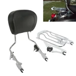 Sissy Bar Passenger Backrest Luggage Rack Fit For Harley Touring Road GLIDE09-25. Fixed Price $49.50.