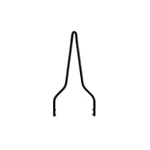 Cyclevisions Black Attitude 18" Sissy Bar 11" Width CV-8025B. Fixed Price $149.20.