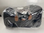 Brics Mysafari 21" Rolling Crocodile Print Duffle Bag Black/cognac. Fixed Price $484.98.