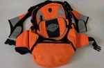 Harley Davidson Hi Vis Safety Orange Nylon Backpack 99505-12VM. Fixed Price $99.95.