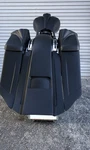 97-07 Harley Davidson 7" Stretched 14" Back Saddlebags, Fender,tank,side Cover. Fixed Price $2199.00.