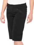 100% For Women's Ridecamp Shorts Black Large 40037-00002. Fixed Price $33.64.