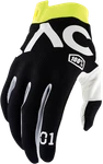100% Racr Itrack Gloves Black Small 10015-019-10. Fixed Price $12.92.