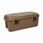 Sportsmans Trunk 27-GAL Heavy Duty Lockable Wheeled Home Storage Box Brown. Fixed Price $72.97.