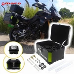 Black Aluminum Top Case Luggage Storage Trunk Boxes For Yamaha MT-09 Bmw F650GS. Fixed Price $185.18.
