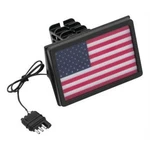 Kuryakyn Freedom Flag Led Hitch Cover Black 2893. Fixed Price $66.25.