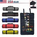 Electrician Pocket Roll Up Storage Organizer Bags Canvas Chisel Toolkit. Fixed Price $10.99.