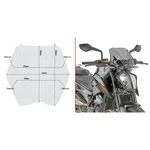Givi Specific Low Smoke Ktm Windshield/windscreen. Fixed Price $180.00.