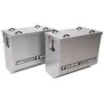 Tusk Aluminum Panniers V2 Medium Silver. Fixed Price $294.99.