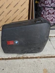1984-1989 Bmw K100RS Black Right Rear Integral Case Saddlebag Luggage Holder Box. Fixed Price $89.00.