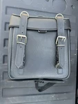 Tourmaster Motorcycle Sissybar Black Lther Cruiser Medium Cargo Bag. Fixed Price $49.99.