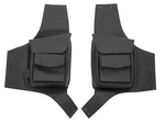 Kuryakyn 5289 H-d Touring Saddlebag Pouches Black 93-18 Flh Flt W/guards. Fixed Price $129.99.