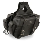 Milwaukee Leather 57403 Medium 'zip-off' Pvc Throw Over Motorcycle Saddlebags. Fixed Price $139.99.