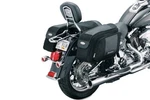 Pre-owned Kuryakyn Motorcycle Black Soft Granthrow-over Saddlebags. Fixed Price $72.55.