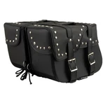 Milwaukee Leather SH645ZB Black 2-STRAP Pvc Zip Off Throw Over Motorcycle. Fixed Price $149.99.