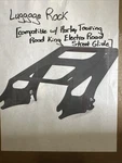 Weisen Black Detachable Tour Pack Luggage Rack Twoup Pak Mount Quick-detach. Fixed Price $58.00.