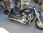 Oem Hardbag And Support Bracket For Suzuki Boulevard M109R VZR1800. Fixed Price $1150.00.