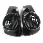 8'' Speaker Lids W/ Tweeter Port For 2014-UP Harley Touring Model Vivid Black. Fixed Price $170.95.