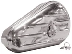 Ribbed Chrome Right Toolbox For Harley Sportster Dyna Fxd 64205-40 26403. Fixed Price $113.80.