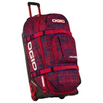Ogio Rig 9800 Chaos Wheeled Gear Bag Red / Blue Mx Moto Travel Luggage. Fixed Price $359.99.