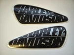 Harley Davidson Fuel Tank Decal Sticker Set Of 2 11,8X5". Fixed Price $48.00.